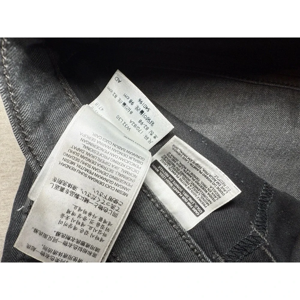 Levi's Men's 511 32x30 Gray Wash Straight Leg Jeans